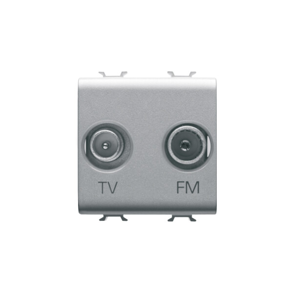 Prise Tv+fm 2m Titane - Gewiss - GW14381