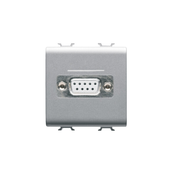 Connecteur Sub-d 9 Contacts 2m Titane - Gewiss - GW14441