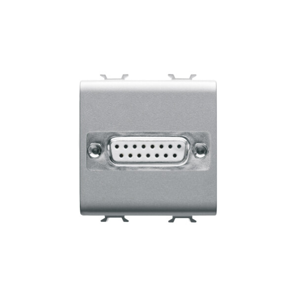Connecteur Sub-d 15 Contacts 2m Titane - Gewiss - GW14442