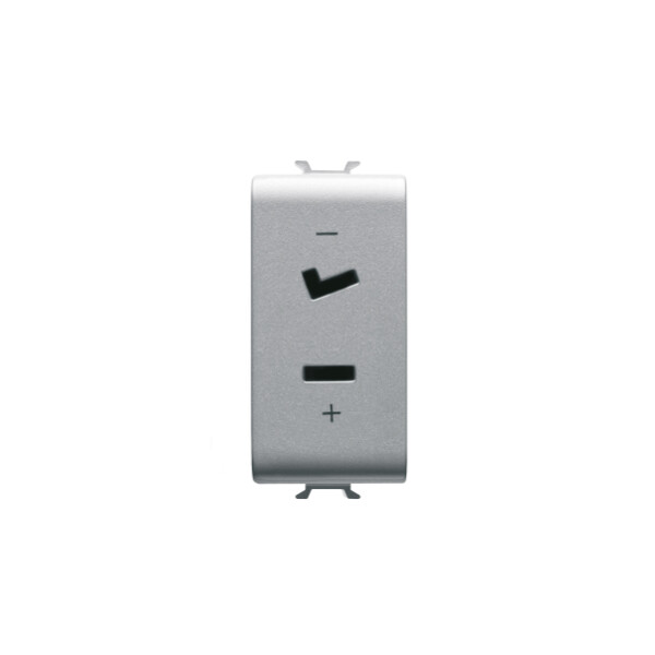 Prise Tbts 2p 6a 24v PolarisÉe 1m Titane - Gewiss - GW14452