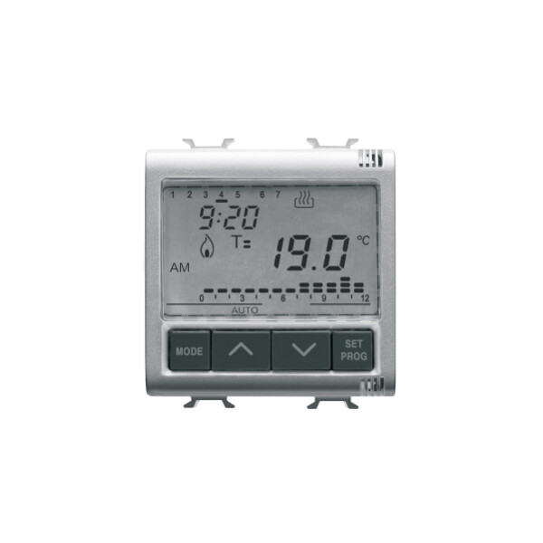 Thermo. Pr. En EncastrÉ 2m 230vca Titane - Gewiss - GW14703