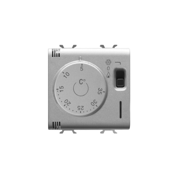 Thermostat 2m 230vca-50/60hz Titane - Gewiss - GW14705