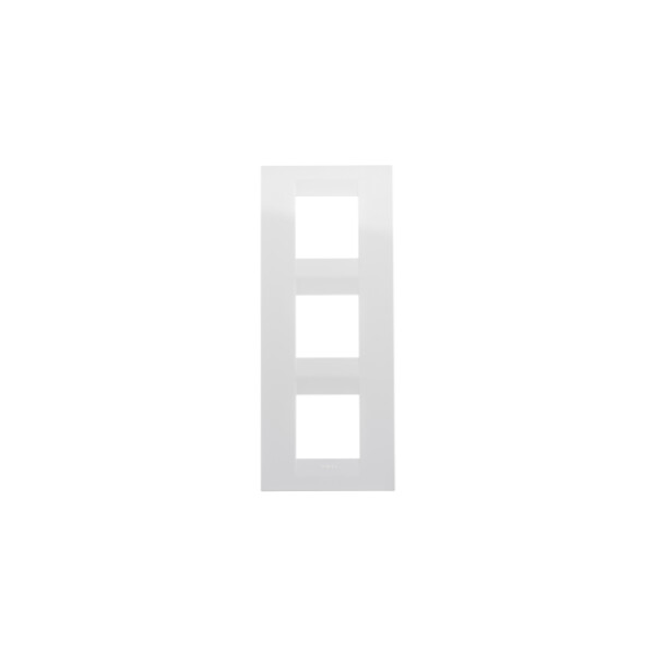 Plaque Geo Int. 2+2+2p V CrÈme - Gewiss - GW16427TB