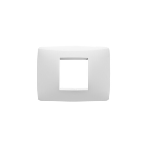 Plaque One 2p Blanc CrÈme - Gewiss - GW16102TB