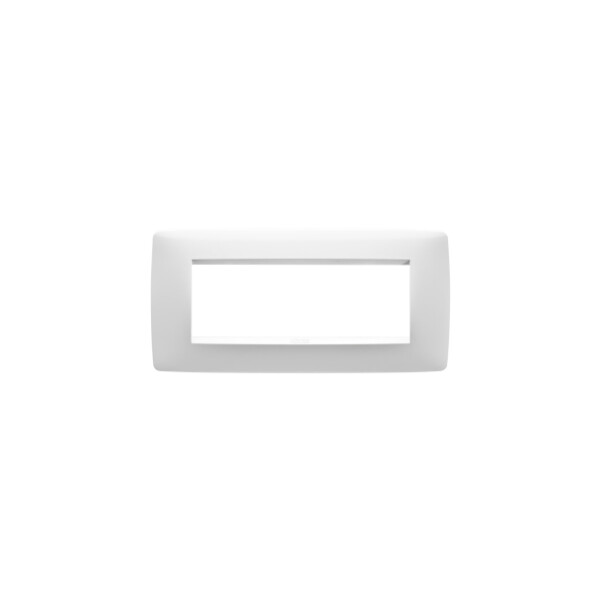 Plaque One 6p Blanc CrÈme - Gewiss - GW16106TB