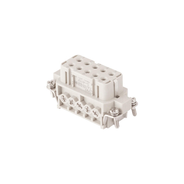 Ins.fem.49x16 10p+t 16a 250v vis a.p. - Gewiss - GW76047