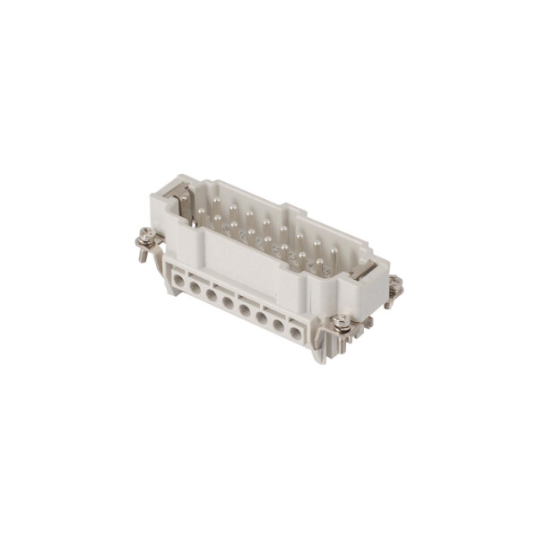 Ins.mÂle 77x27 À vis 16p+t 16a 500v 1-16 - Gewiss - GW76105