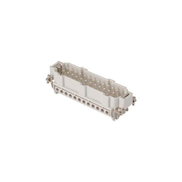 Ins.mÂle 104x27 À vis 24p+t 16a500v 1-24 - Gewiss - GW76107