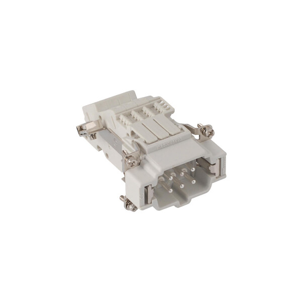 Ins.mÂle 44x27 À born.gau. 6p+t 16a 500v - Gewiss - GW76111