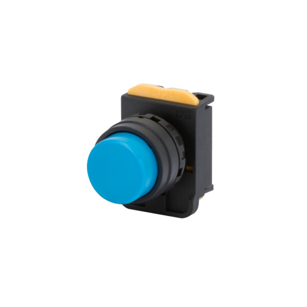 Poussoir saillant non lumin.bleu - Gewiss - GW74315