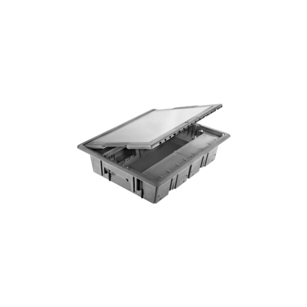 Boite de sol 20p couvercle inox - Gewiss - GW24612