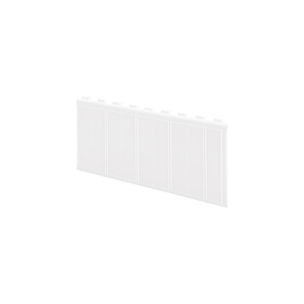 Obturateur 4,5 modules blanc ral 9016 - Gewiss - GW40467