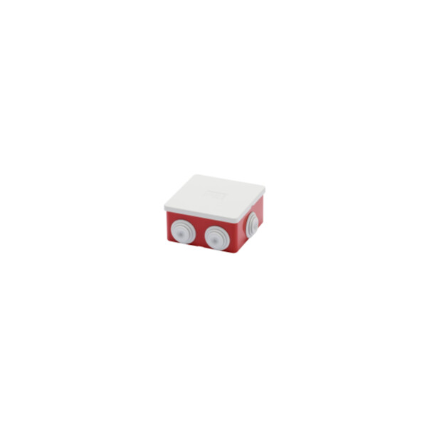 Boite Ip44 80x80x40 P-fils Gwt 960°c Rou - Gewiss - GW44053R