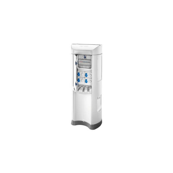 Qmc200b 6 2p+t 16a - Mtc 10a Ip44 Blanc - Gewiss - GW68832W
