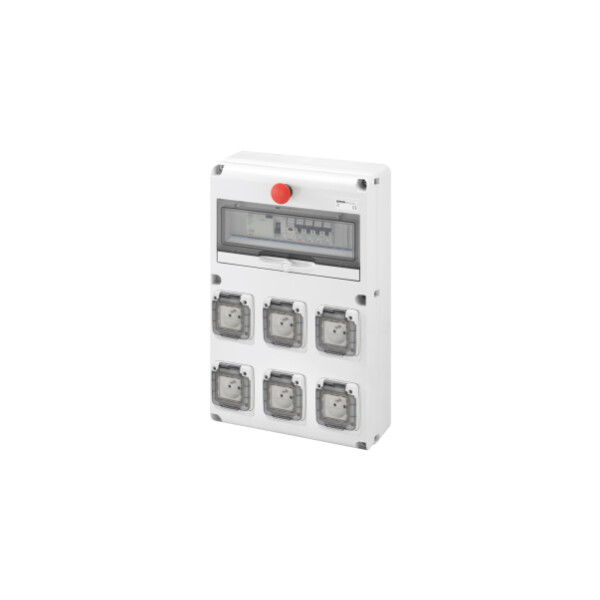 Coffret 6 X Pc 10/16a Avec A.u - Gewiss - FR60153N
