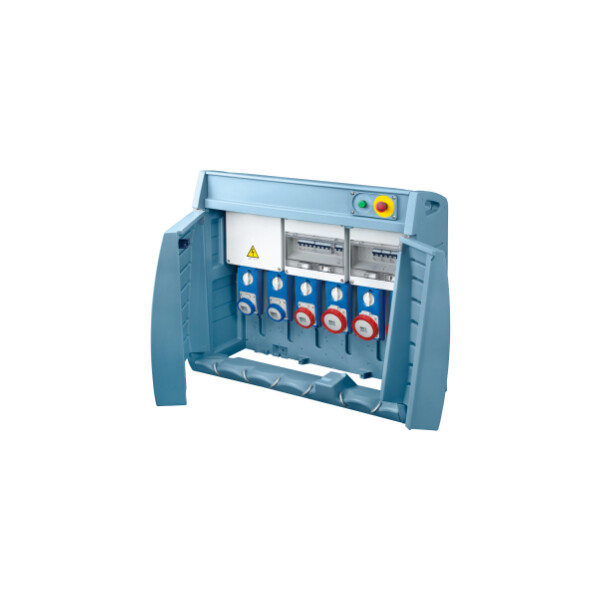 Q-box 6asc Mo:2 2p+t16a,2 3p+n+t32a,2 63 - Gewiss - GW68497