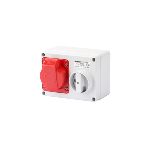 Soc.pr.ve.h.a.f.3p+n+t 16a 400v 6h Sbf - Gewiss - GW66009