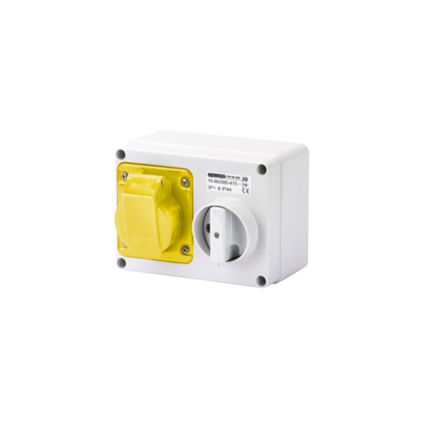 Soc.pr.ve.h.a.f.3p+t 32a 110v 4h Sbf - Gewiss - GW66013