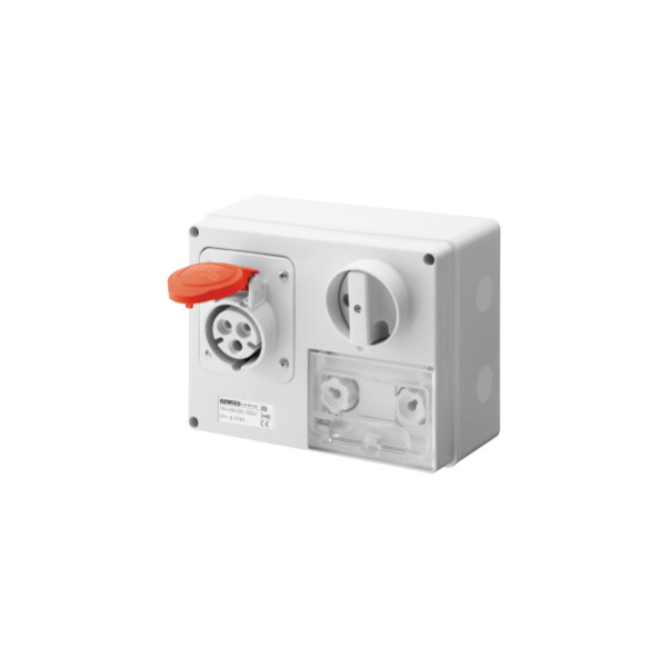 Soc.pr.ve.h.a.f.3p+t 32a 400v 6h Cbf - Gewiss - GW66041