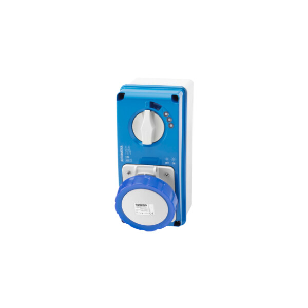 Soc.pr.vr.a.f.2p+t 16a 230v6h Mt60c Ip67 - Gewiss - GW66054N