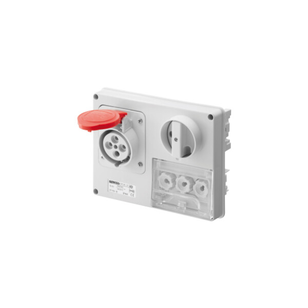 Soc.pr.ve.h.s.f.3p+n+t 32a 400v 6h Cbf - Gewiss - GW66142