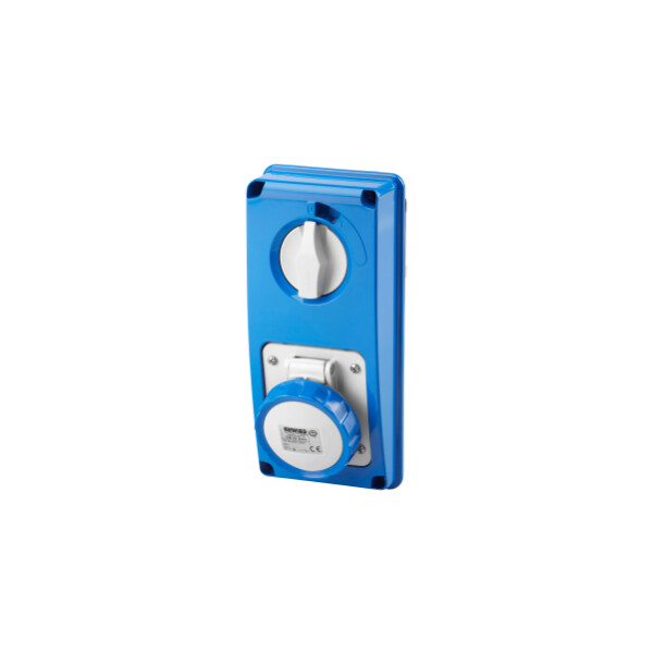 Soc.pr.ve.v.s.f.2p+t 16a 230v6h Sbf Ip67 - Gewiss - GW66304N