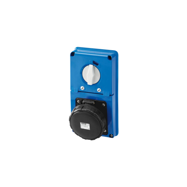 Soc.pr.vr.s.f.3p+n+t 63a 500v7h Cbf Ip67 - Gewiss - GW66355N