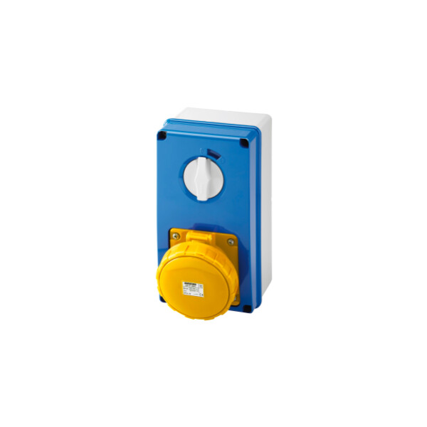 Soc.pr.vr.v.a.f.3p+t 63a 110v4h Sbf Ip67 - Gewiss - GW67257N