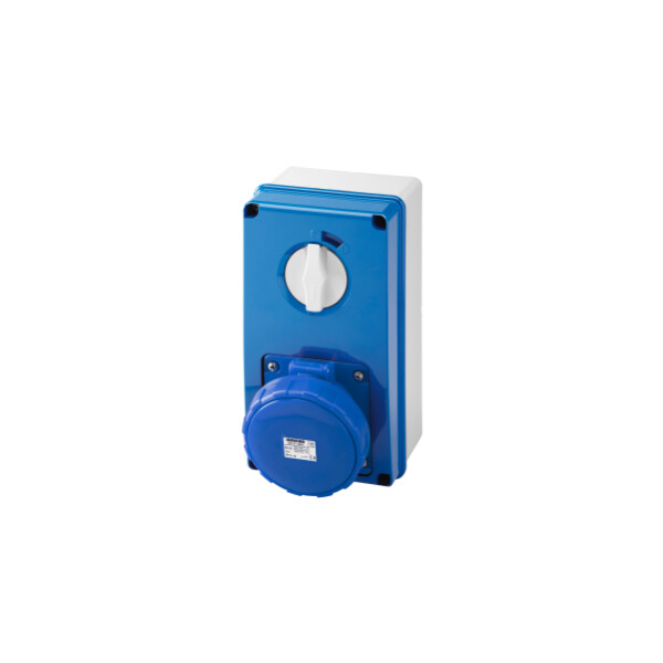 Soc.pr.vr.a.f.3p+n+t 63a 230v9h Sbf Ip67 - Gewiss - GW67261N