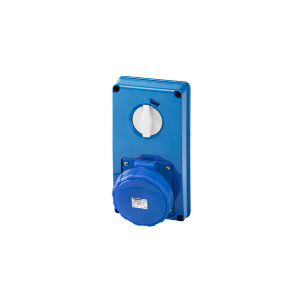 Soc.pr.ve.v.s.f.3p+t 63a 230v9h Sbf Ip67 - Gewiss - GW67360N
