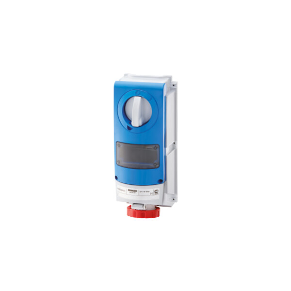 Prise Bl.ip66 S.f.2p+t 16a 400v 9h A.m - Gewiss - GW66830
