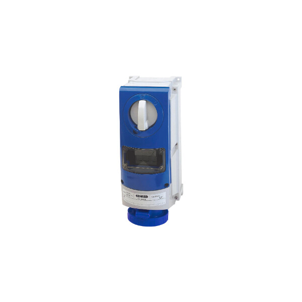 Prise Bl.ip66 A.f.3p+n+t 63a 230v 9h Cbf - Gewiss - GW66852