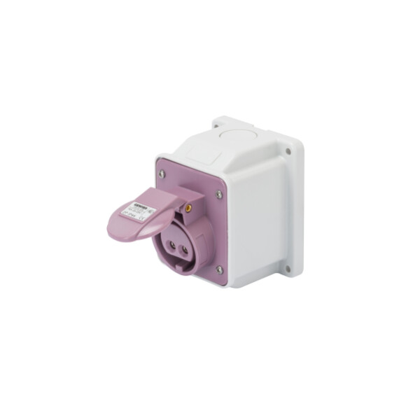 Socle De Pr.10°pr.sai.2p 16a 24v S.r. - Gewiss - GW62456
