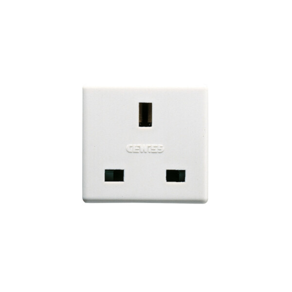 Prise 2p+t 13a british std ecl.sy/wt - Gewiss - GW20208