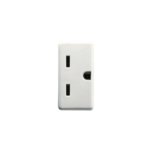 Prise 2p+t 15a 250v st.usa sy/wt - Gewiss - GW20216