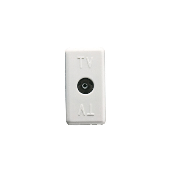 Prise tv resistive term.20db 75ohm sy/wt - Gewiss - GW20230