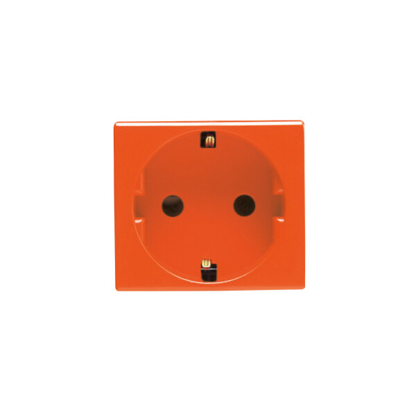 Prise 2p+t 16a st.allemand orange - Gewiss - GW20288