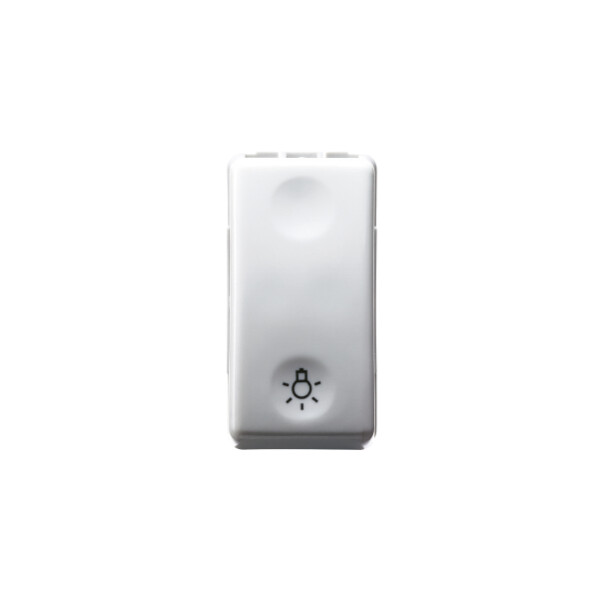 Bouton-p.1p no 10a -lumiere- sy/wt - Gewiss - GW20513