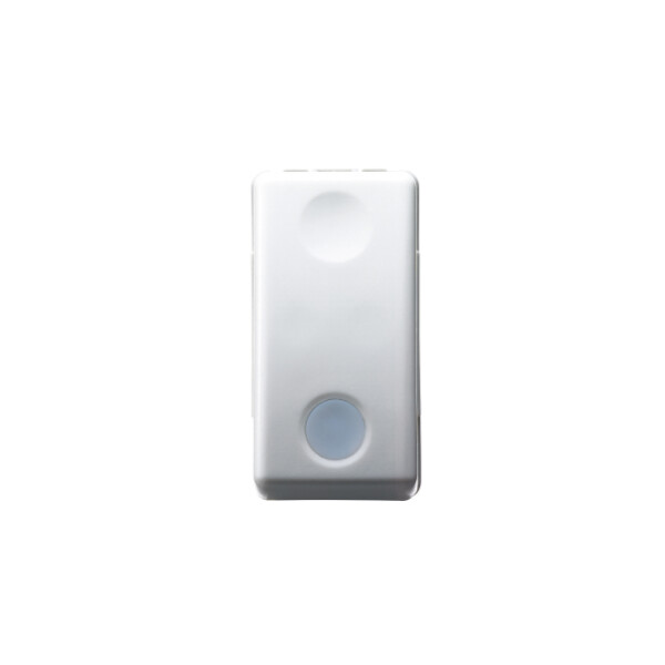 Bouton-p.1p nf 10a -neutre- sy/wt - Gewiss - GW20531