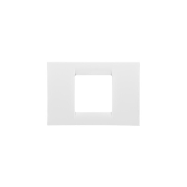 Plaque 2 pos.blanc nuage system virna - Gewiss - GW22102
