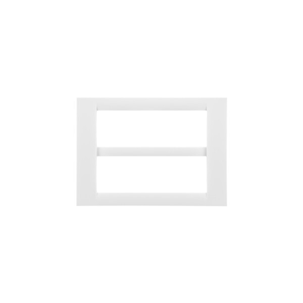 Plaque 12 pos.blanc nuage system virna - Gewiss - GW22108