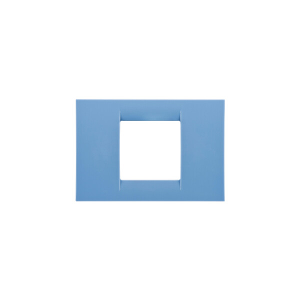 Plaque 2 pos.bleu ciel system virna - Gewiss - GW22162