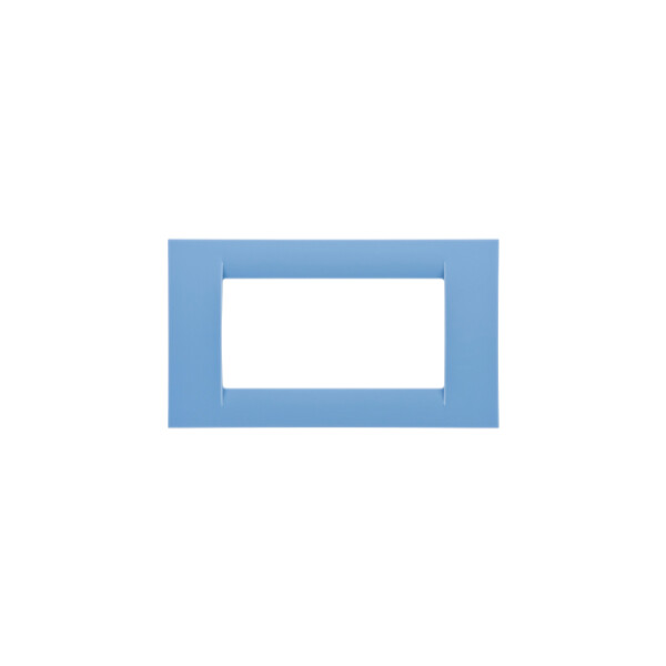 Plaque 4 pos.bleu ciel system virna - Gewiss - GW22164