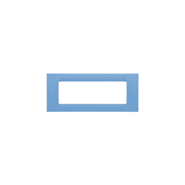 Plaque 6 pos.bleu ciel system virna - Gewiss - GW22166