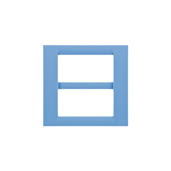 Plaque 8 pos.bleu ciel system virna - Gewiss - GW22167