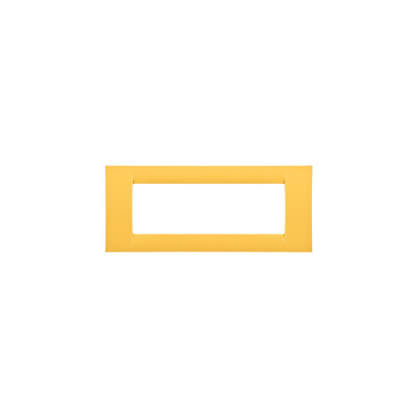 Plaque 6 pos.jaune mais system virna - Gewiss - GW22186