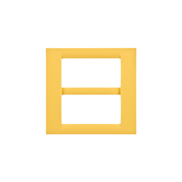 Plaque 8 pos.jaune mais system virna - Gewiss - GW22187
