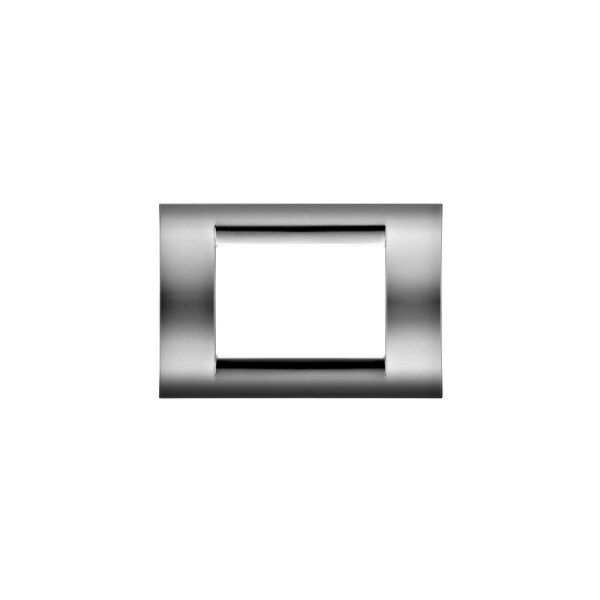 Plaque 6 pos.chrome soft system virna - Gewiss - GW22256