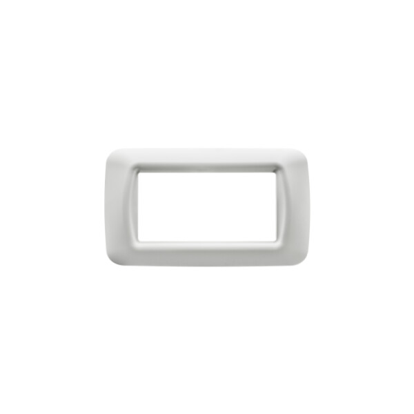 Plaque 4 pos.blanc nuage top system - Gewiss - GW22504