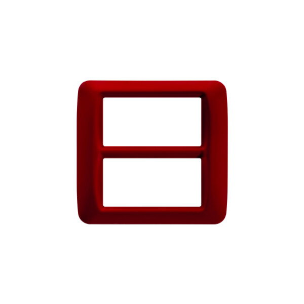 Plaque 8 pos.bordeaux class.top system - Gewiss - GW22537